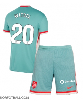 Billige Fotballdrakt Atletico Madrid Axel Witsel #20 Replika Bortedraktsett Barn 2024-25 Kortermet (med bukser)